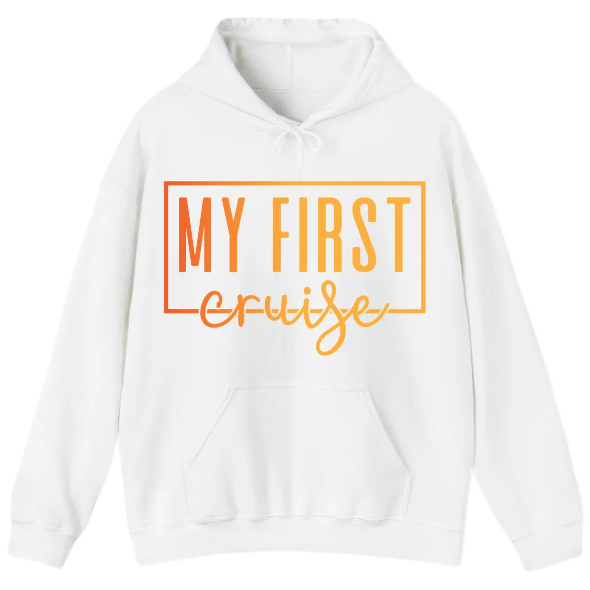 My First Cruise Hoodie in White