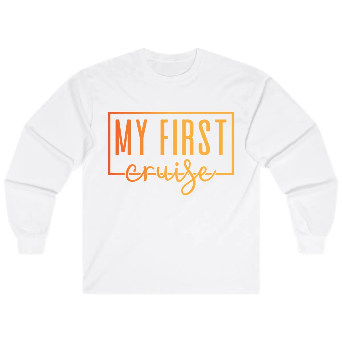 My First Cruise Long Sleeve in White