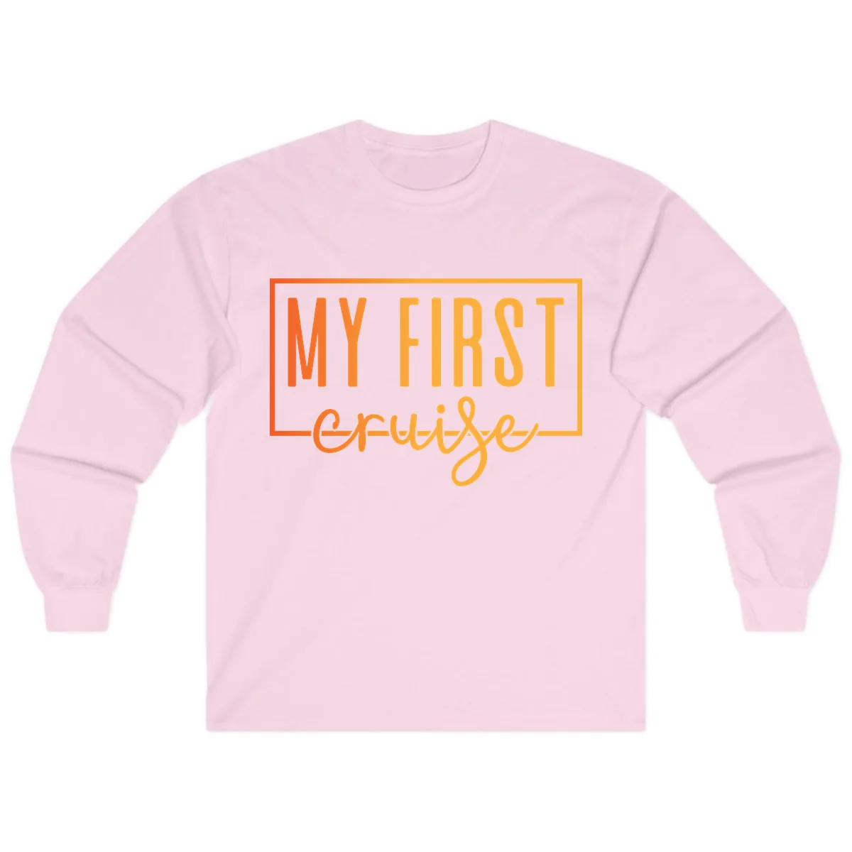 My First Cruise Long Sleeve in Light Pink