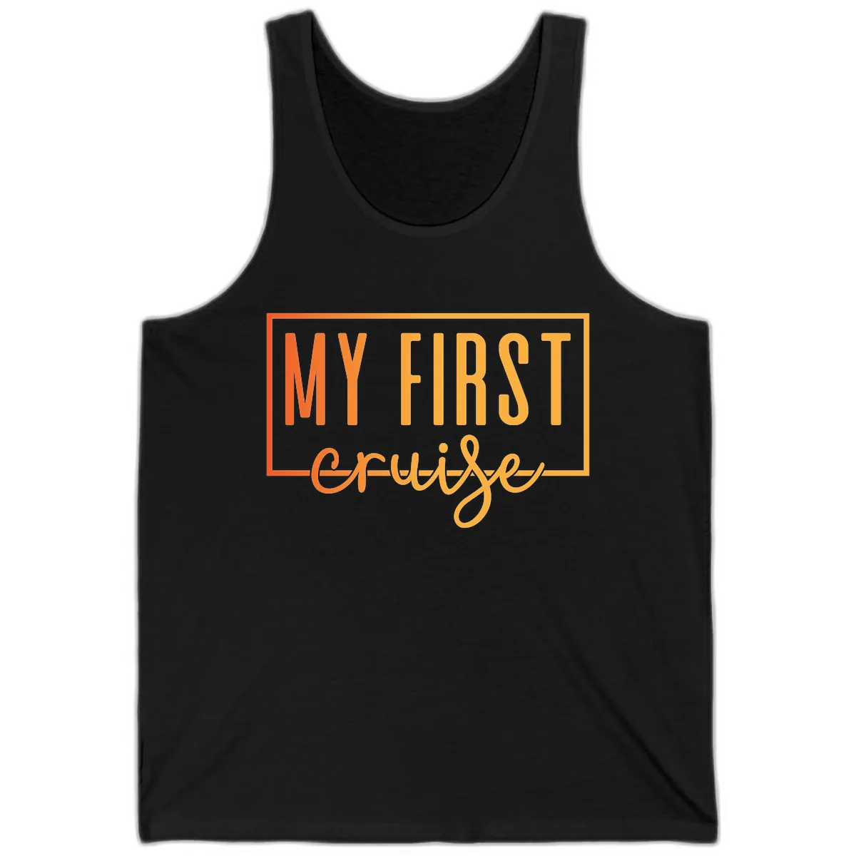 My First Cruise Tank in Black