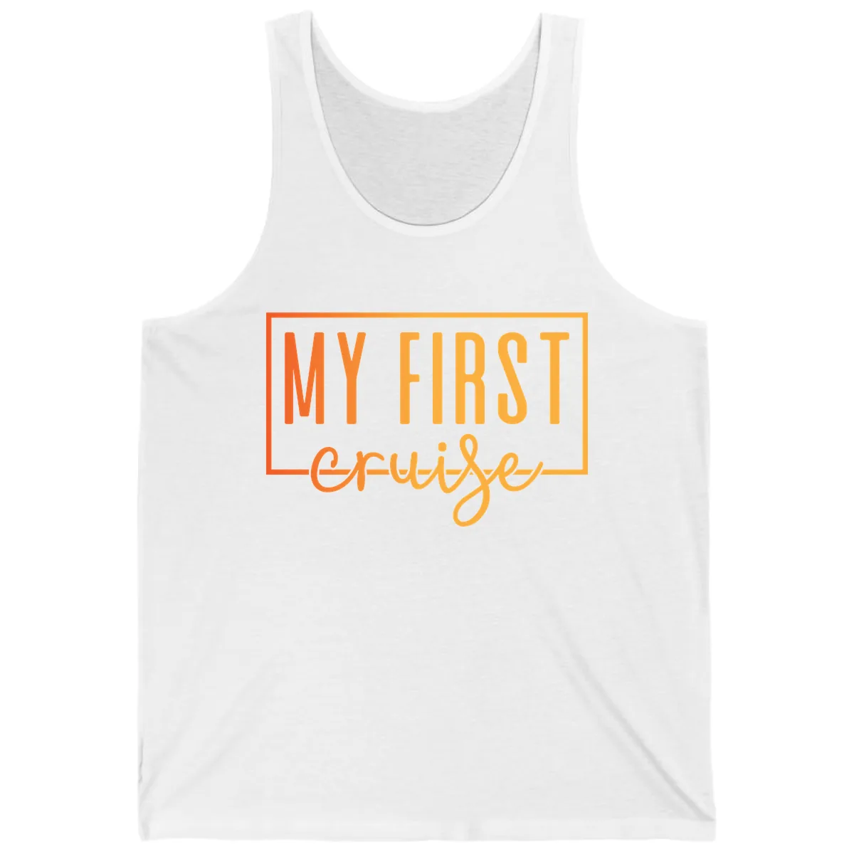 My First Cruise Tank in White
