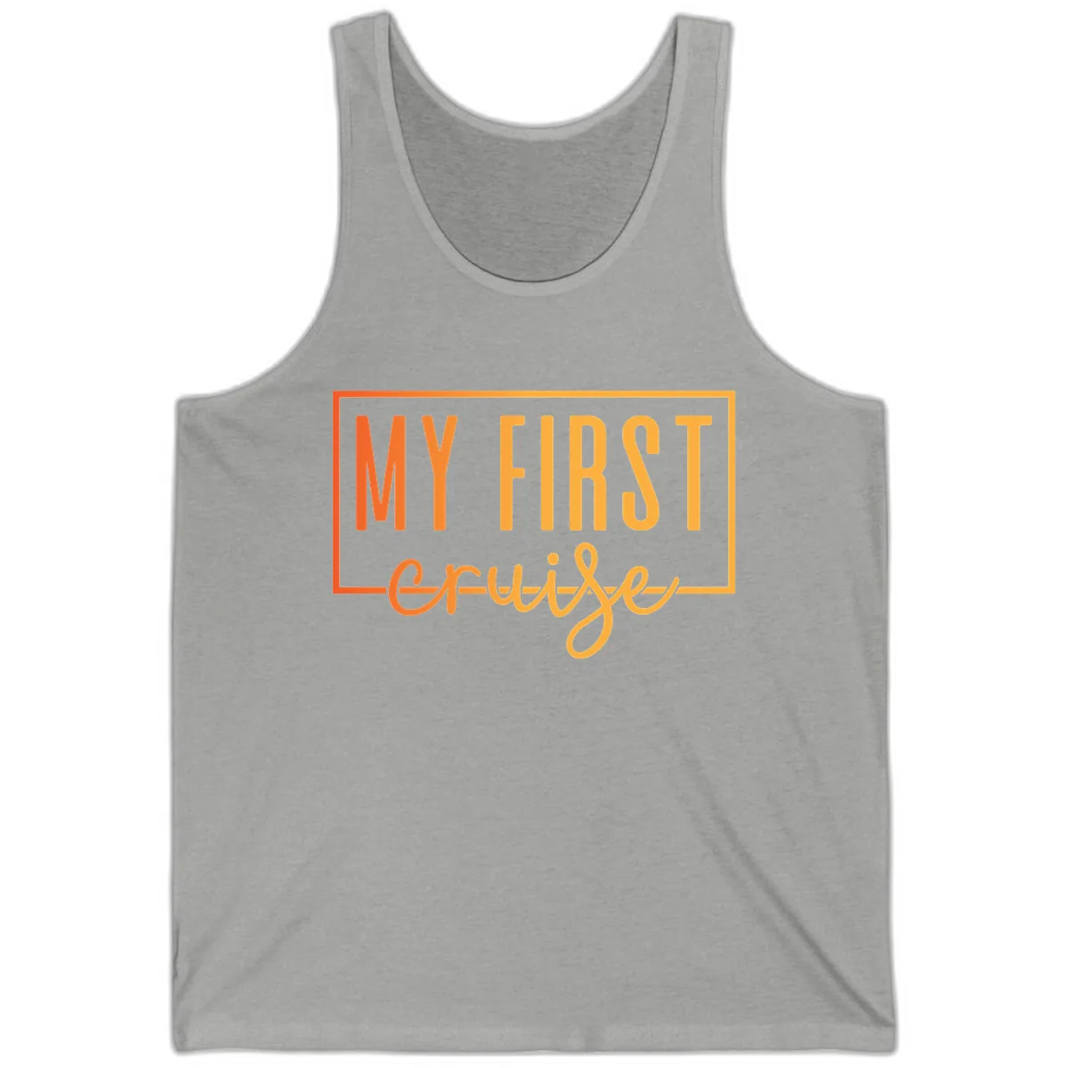 My First Cruise Tank in Athletic Heather