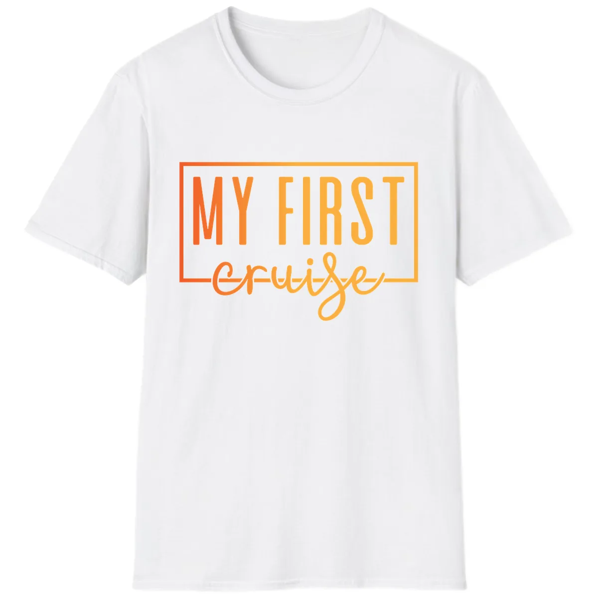 My First Cruise T-Shirt in White