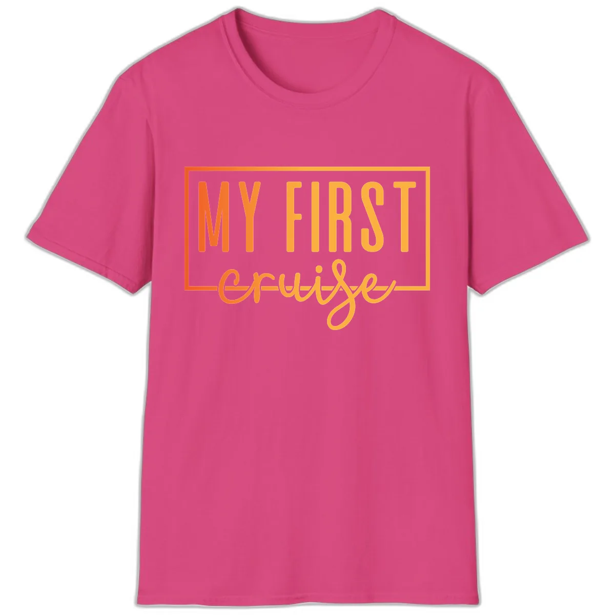 My First Cruise T-Shirt in Heliconia