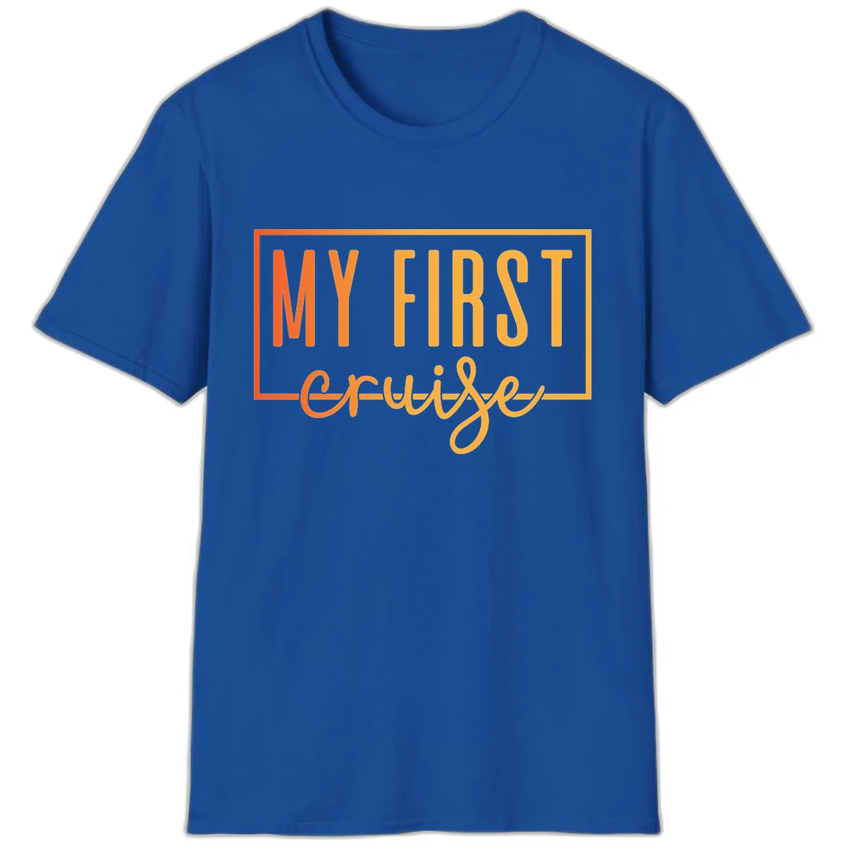 My First Cruise T-Shirt in Royal
