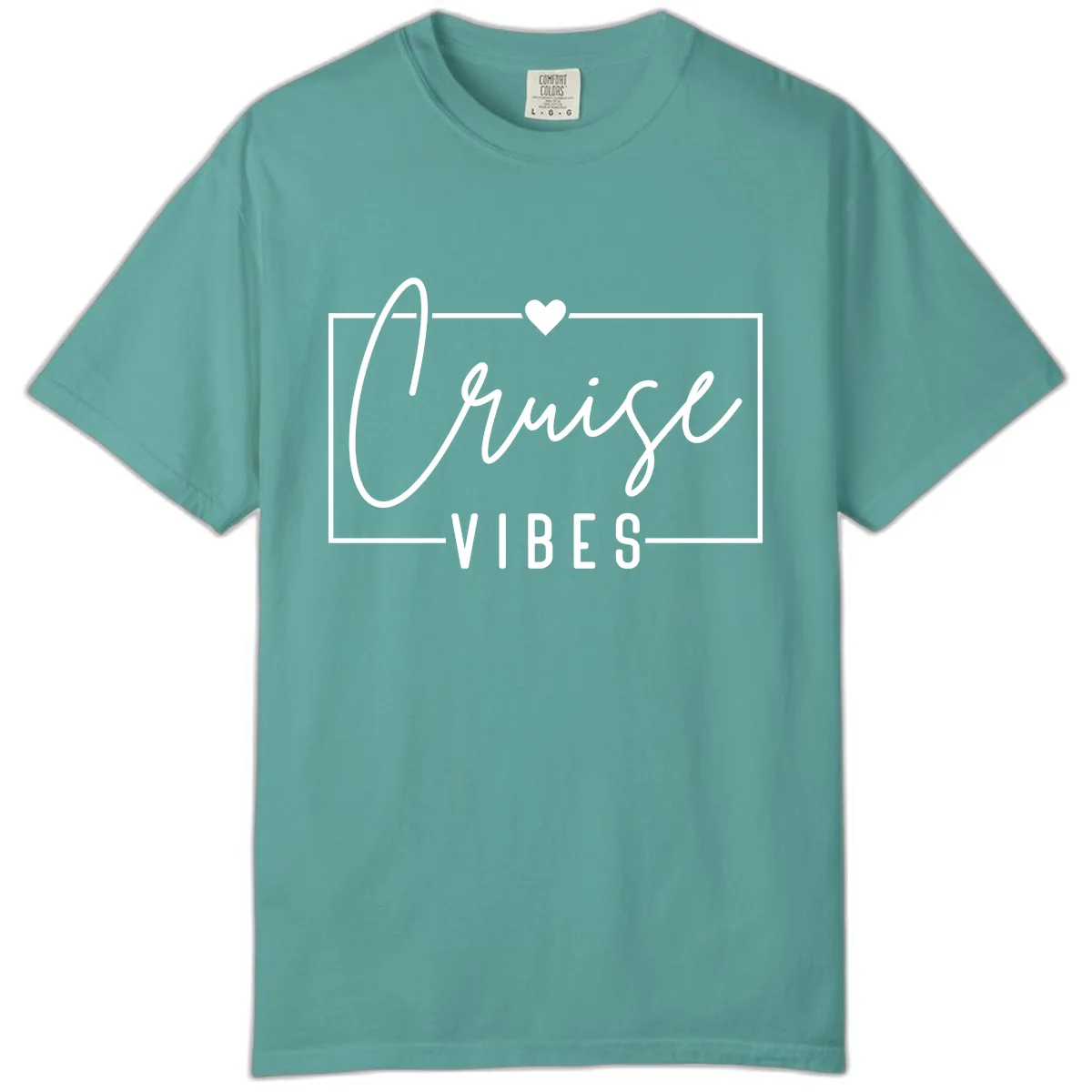 Chill Vibes Cruise Comfort Color in Seafoam
