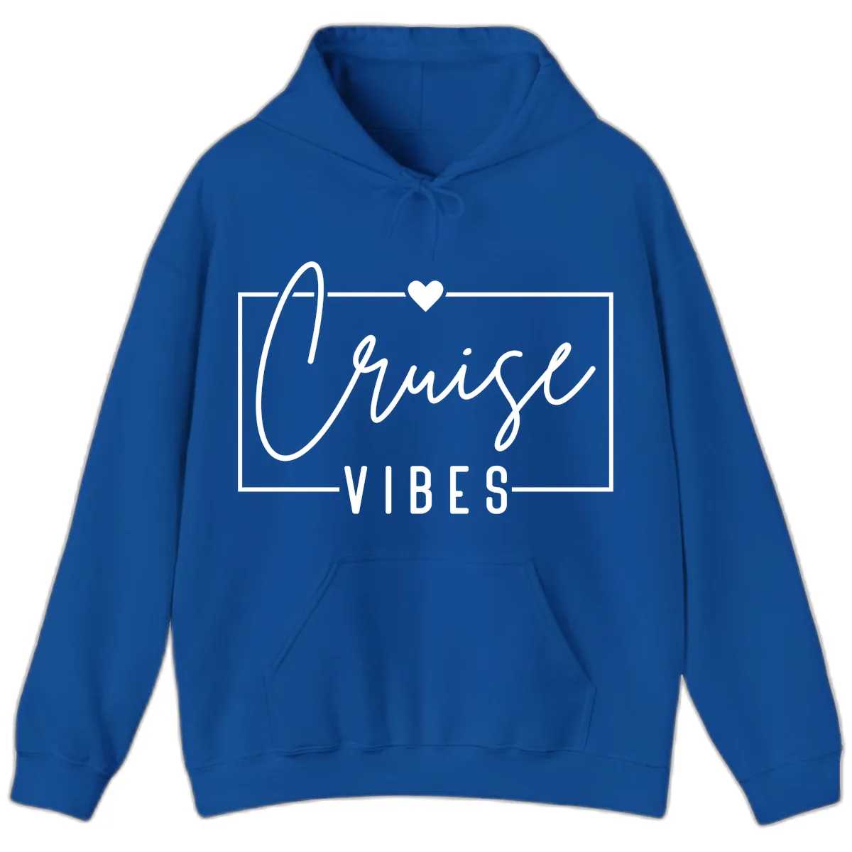 Chill Vibes Cruise Hoodie in Royal