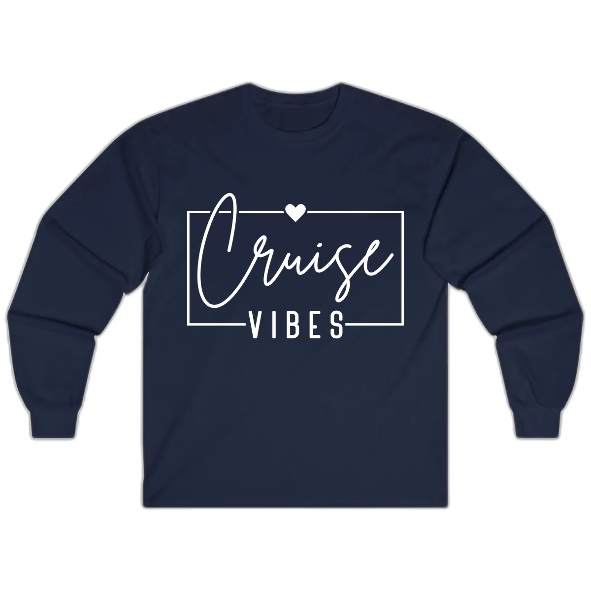 Chill Vibes Cruise Long Sleeve in Navy