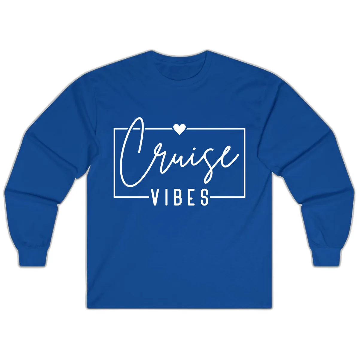 Chill Vibes Cruise Long Sleeve in Royal