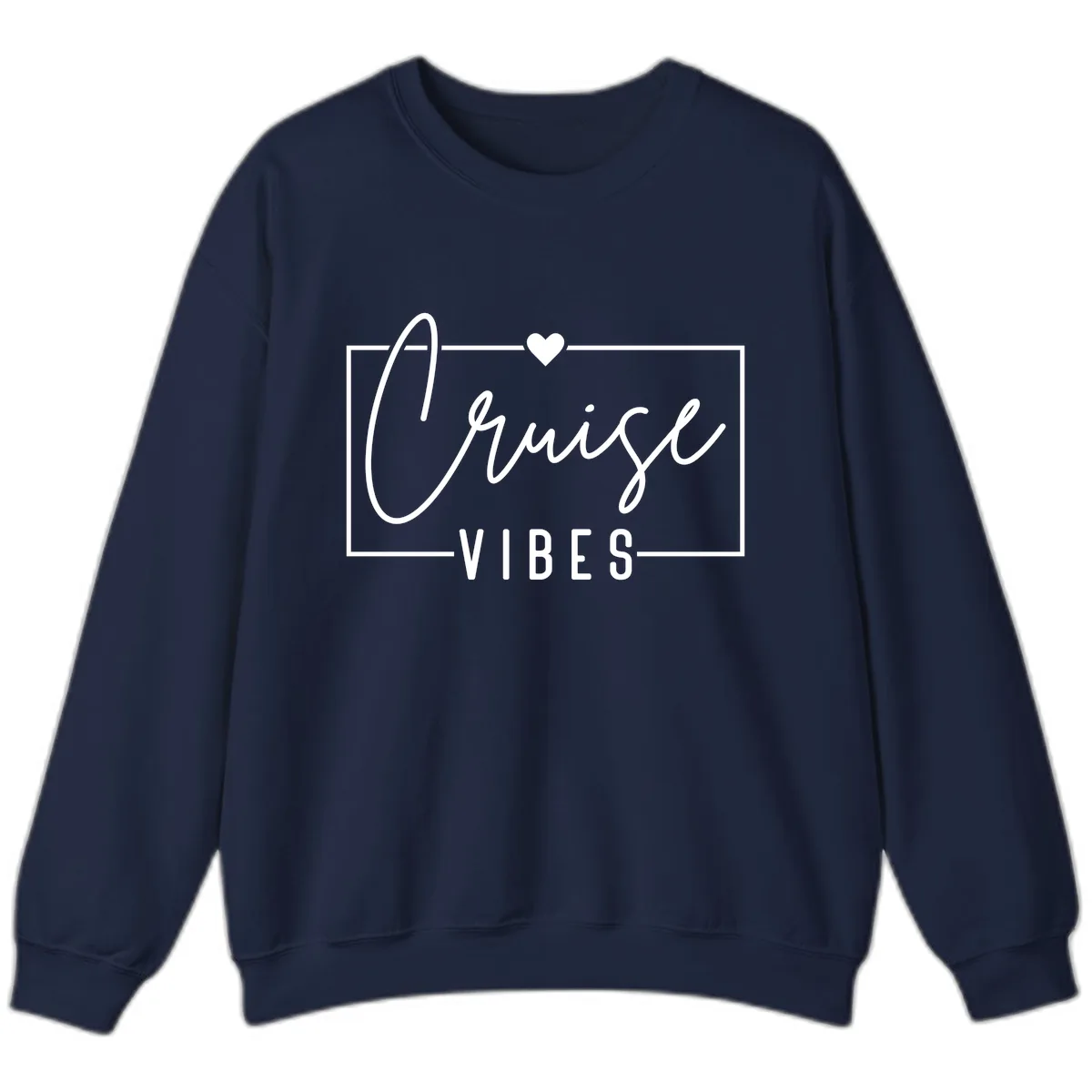 Chill Vibes Cruise Sweatshirt in Navy