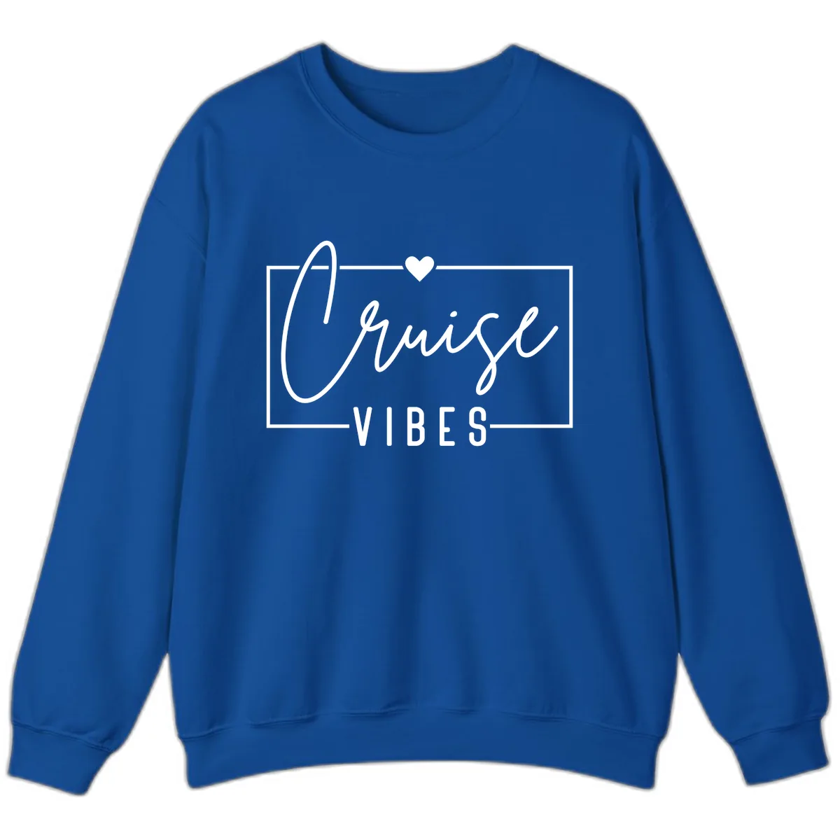 Chill Vibes Cruise Sweatshirt in Royal