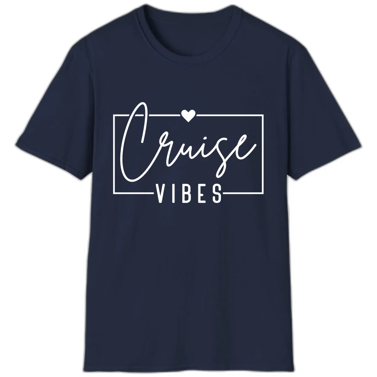 Chill Vibes Cruise T-Shirt in Navy