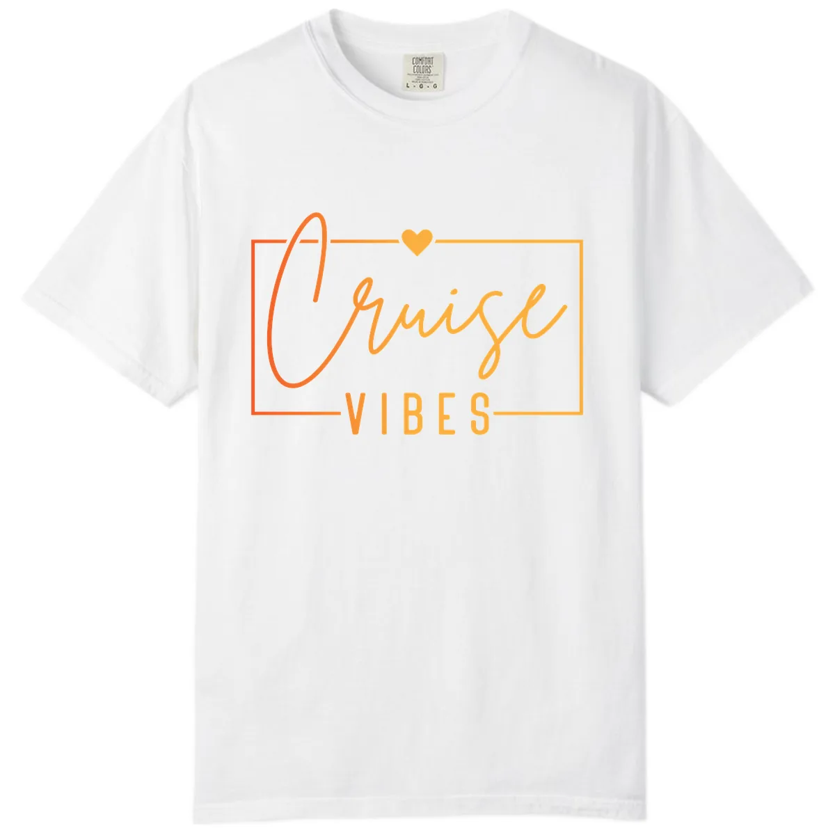 Cruise Vibes Comfort Color in White