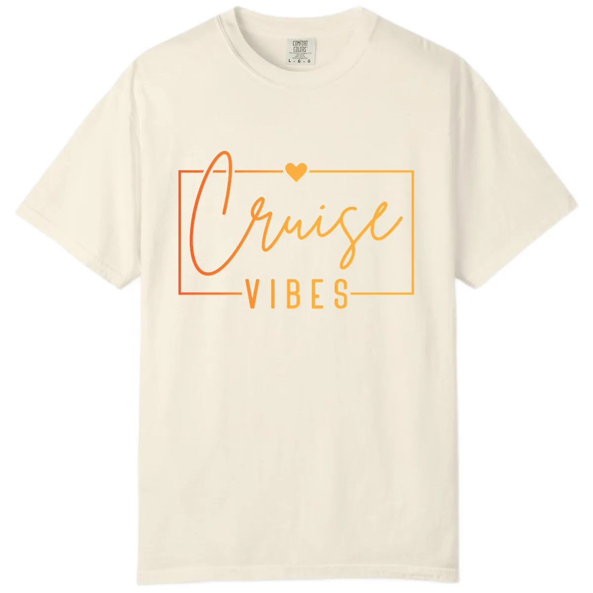 Cruise Vibes Comfort Color in Ivory