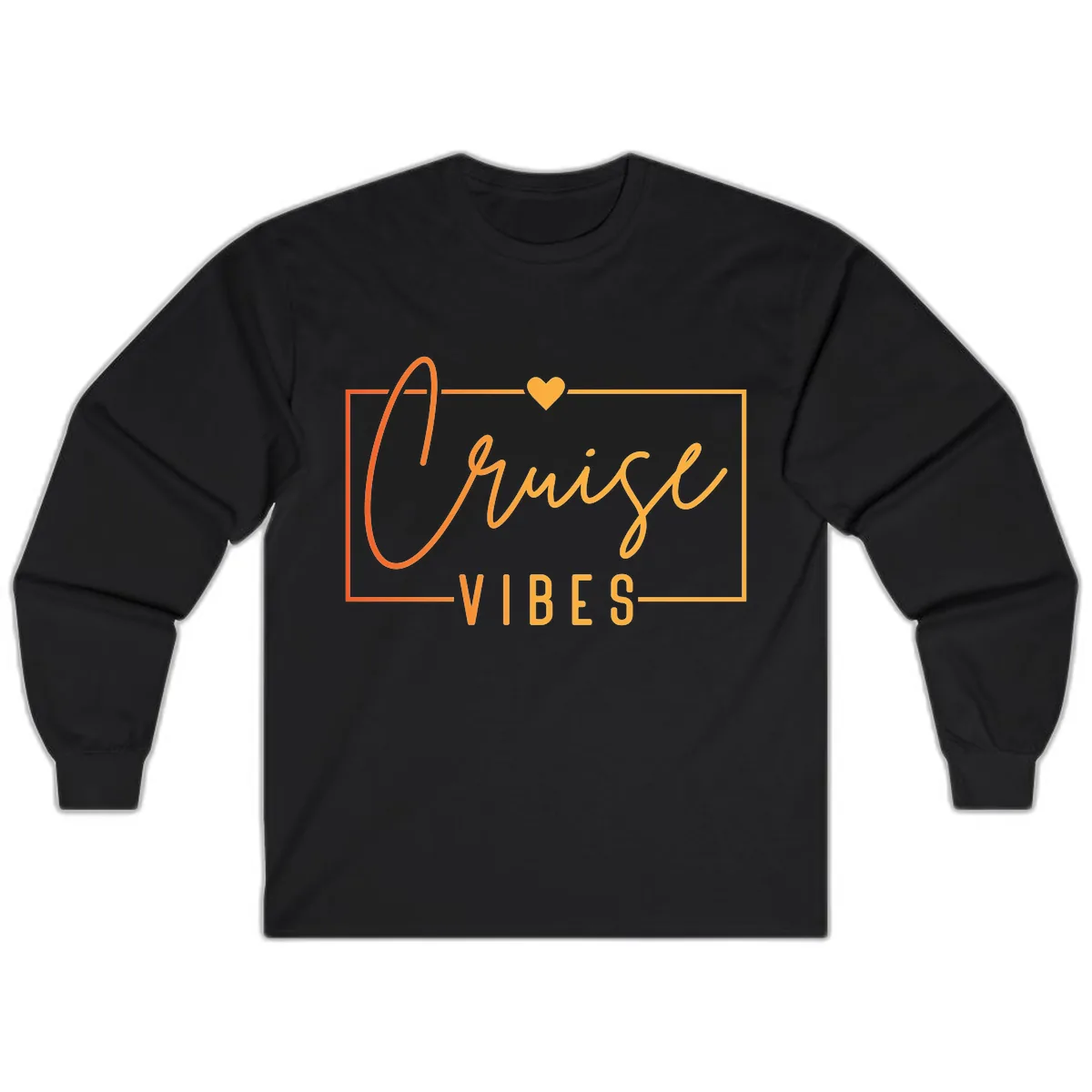 Cruise Vibes Long Sleeve in Black