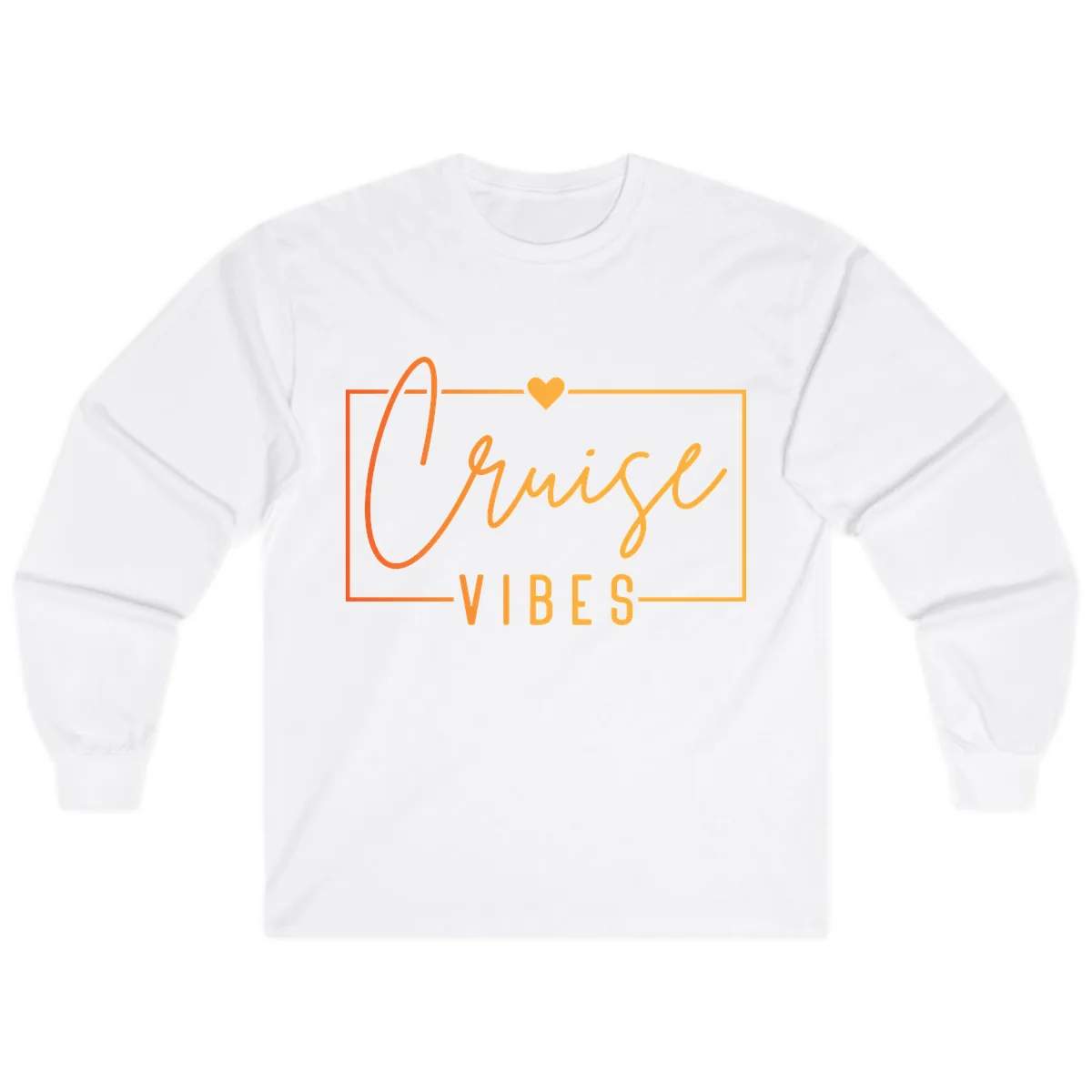 Cruise Vibes Long Sleeve in White