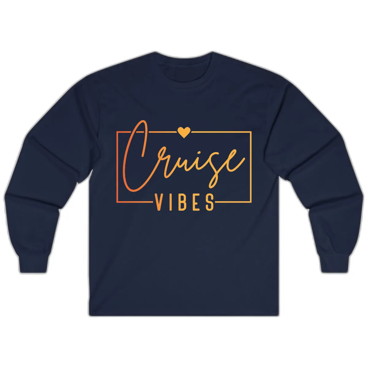 Cruise Vibes Long Sleeve in Navy