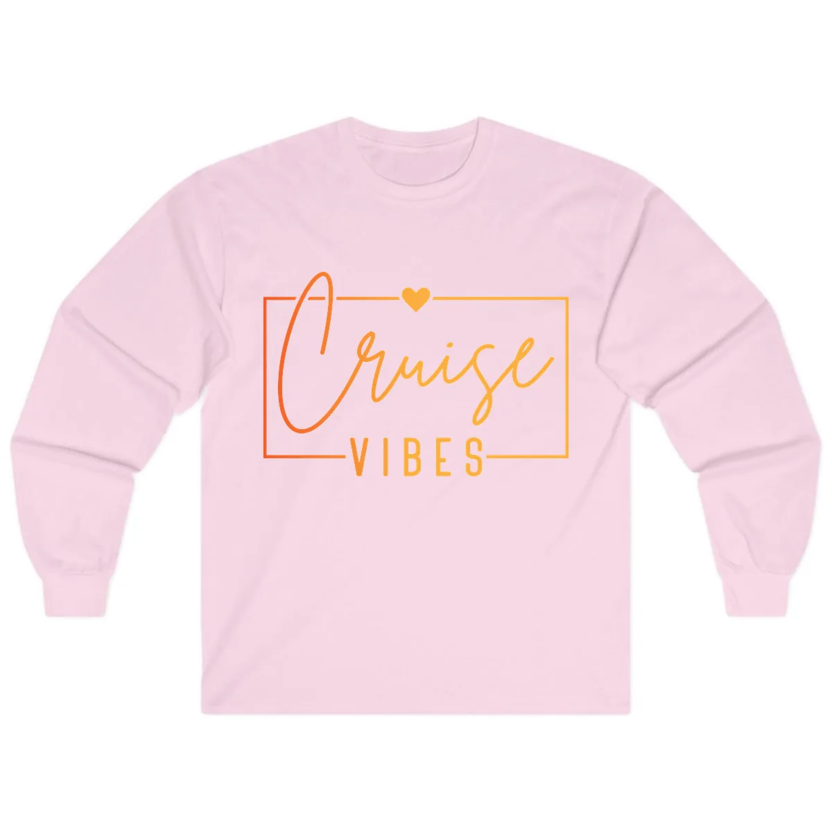 Cruise Vibes Long Sleeve in Light Pink