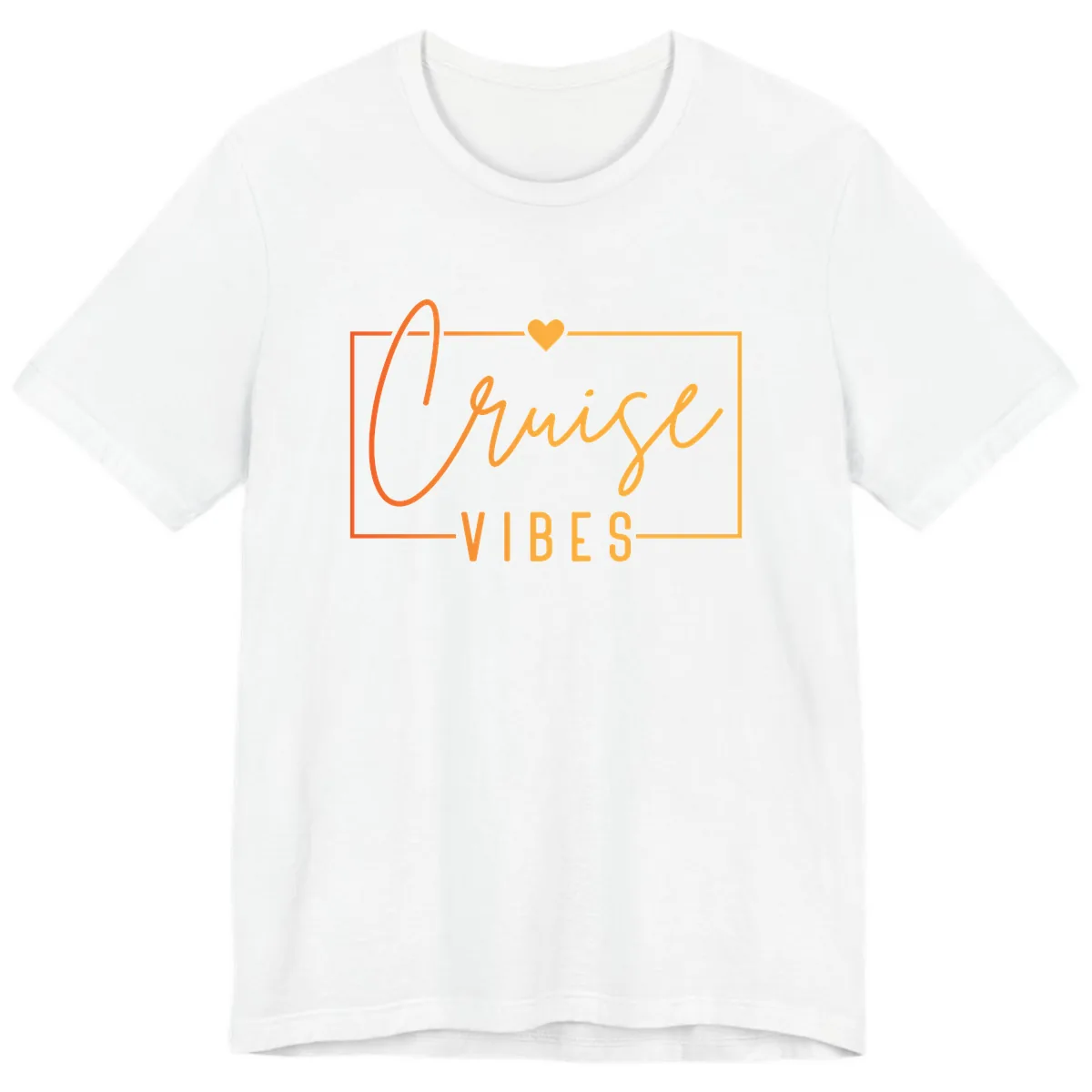Cruise Vibes Premium T-Shirt in White