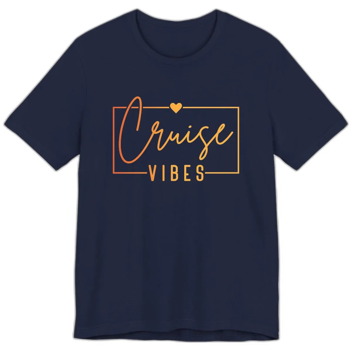 Cruise Vibes Premium T-Shirt in Navy