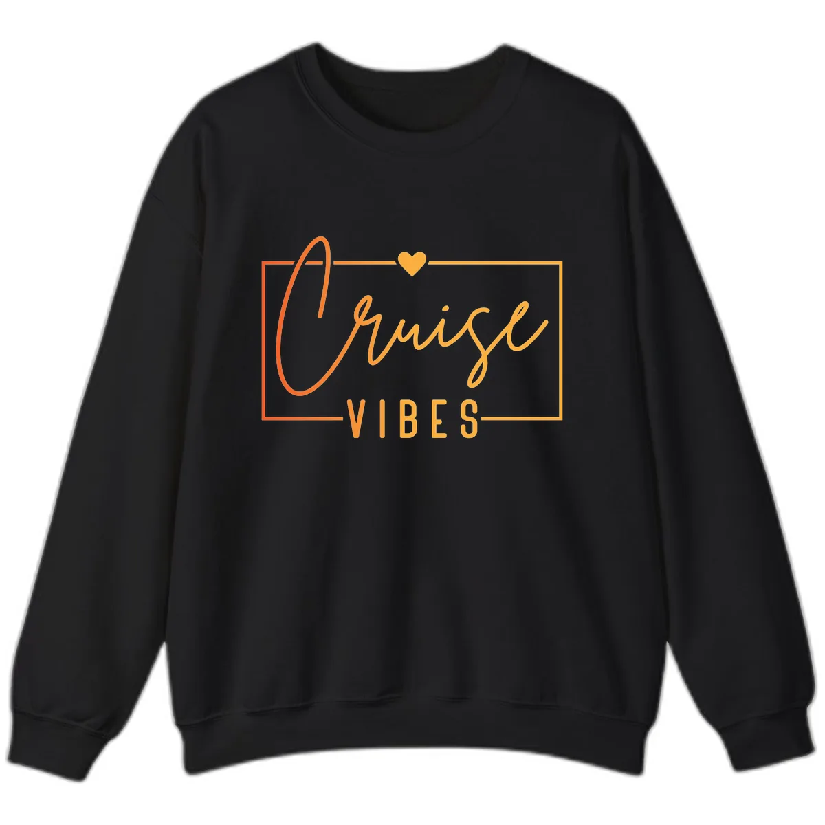Cruise Vibes Sweatshirt in Black