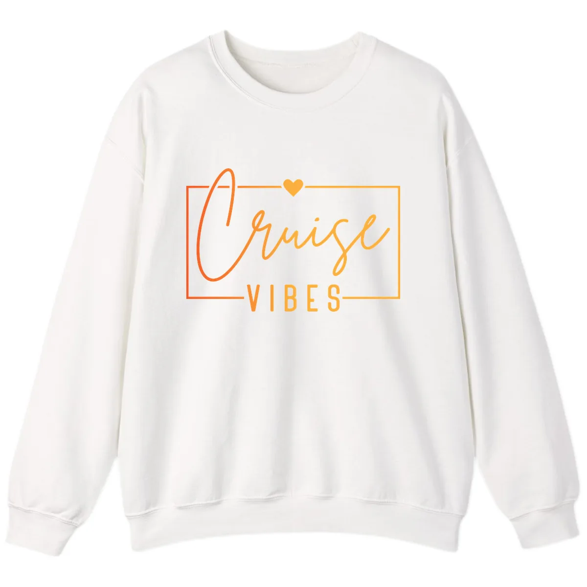 Cruise Vibes Sweatshirt in White