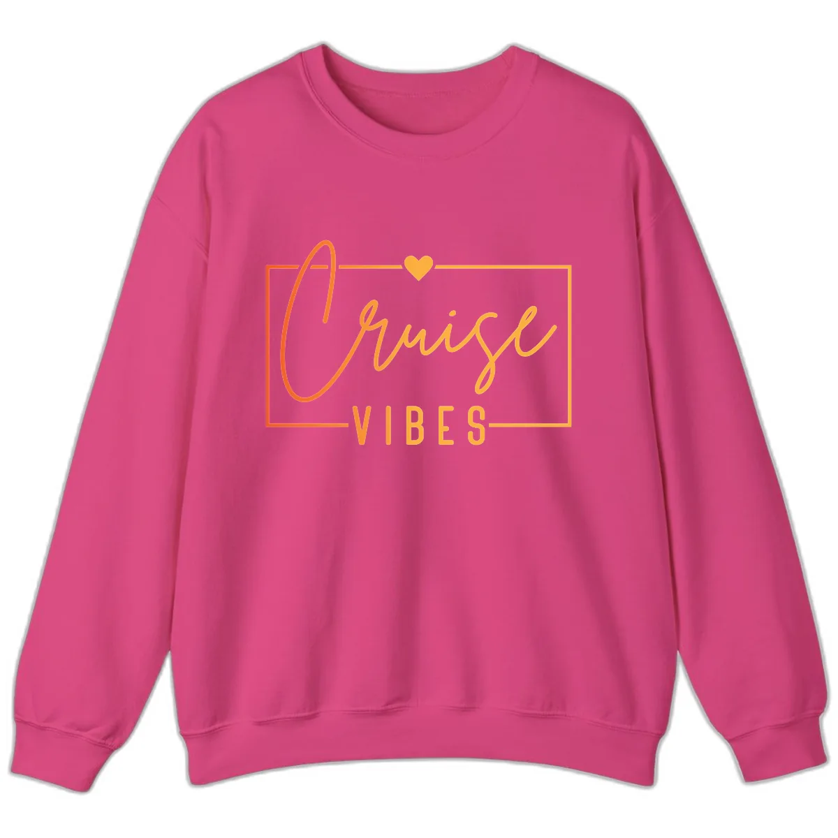 Cruise Vibes Sweatshirt in Heliconia