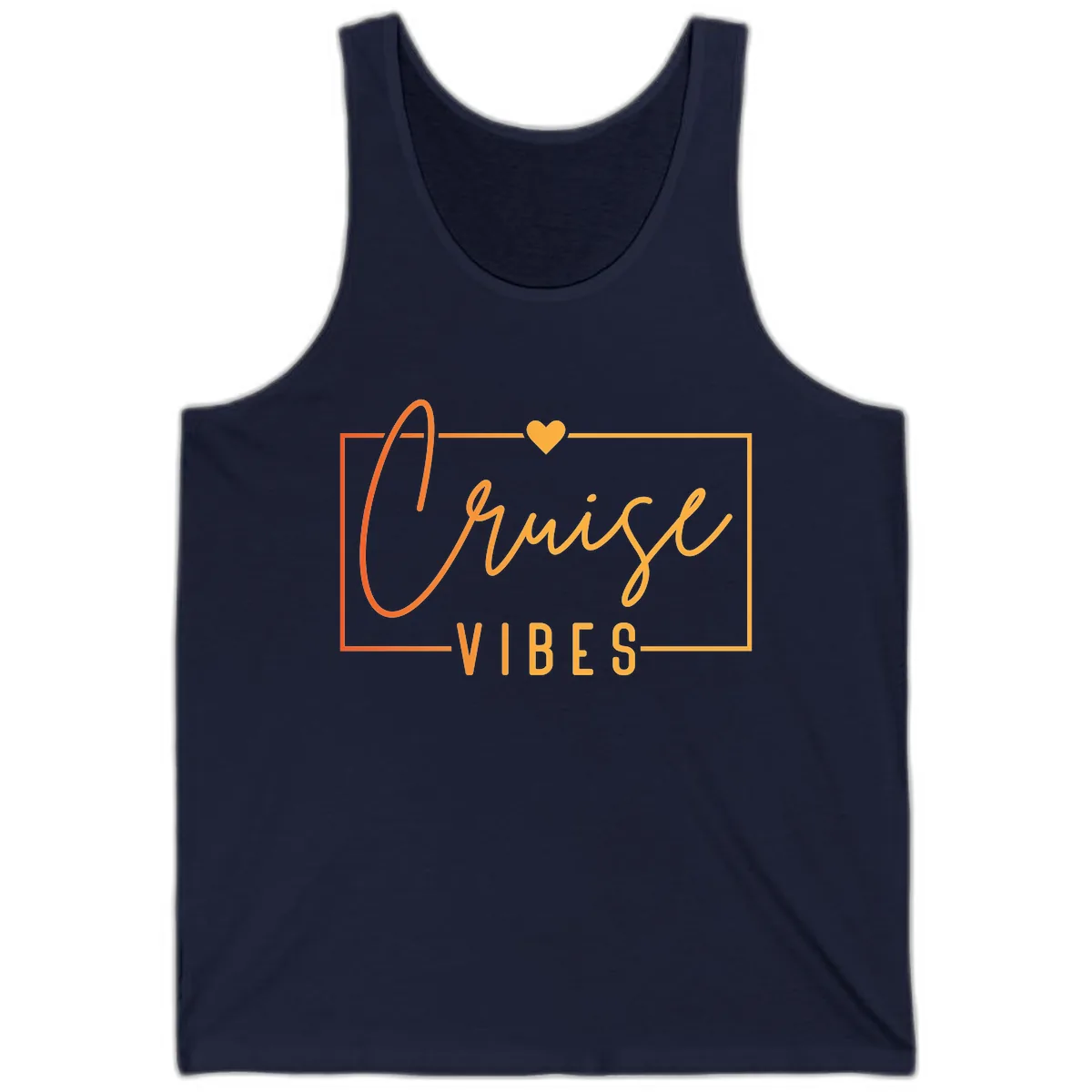 Cruise Vibes Tank in Navy