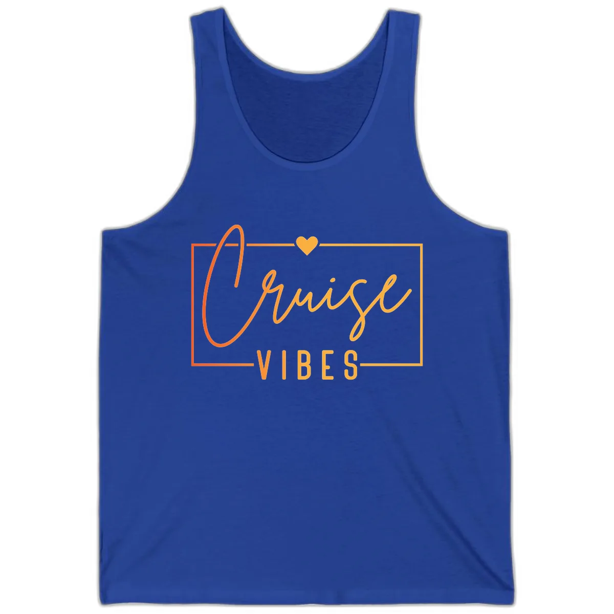 Cruise Vibes Tank in True Royal