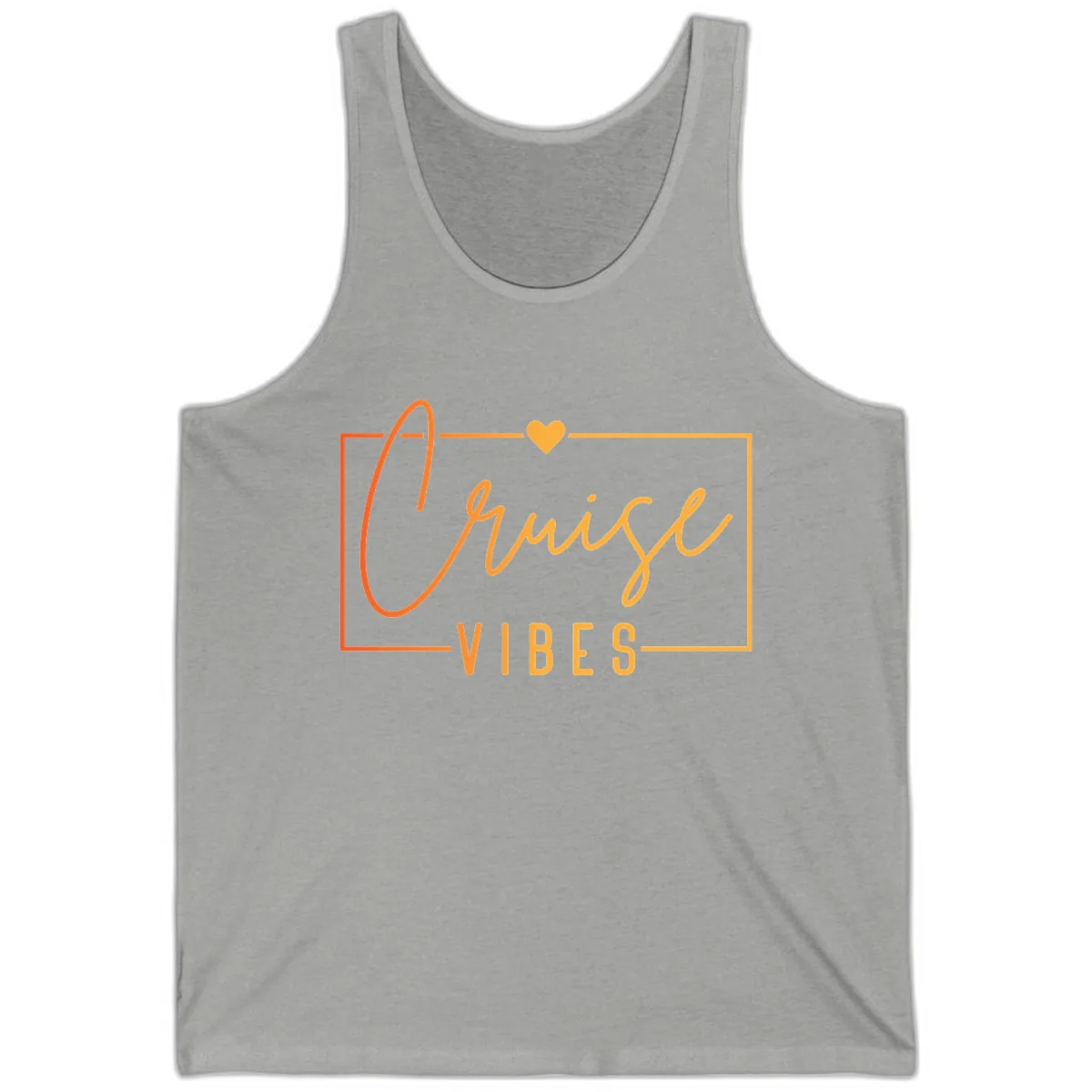 Cruise Vibes Tank in Athletic Heather