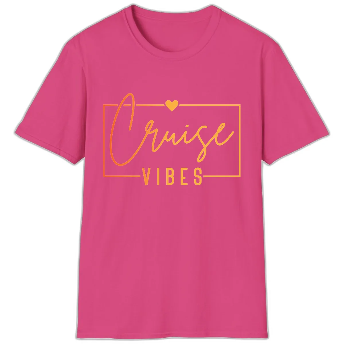 Cruise Vibes T-Shirt in Heliconia