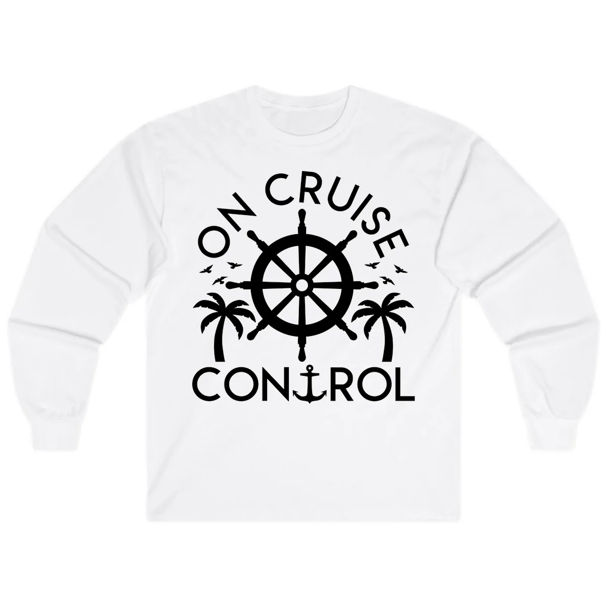 On Cruise Control Long Sleeve in White