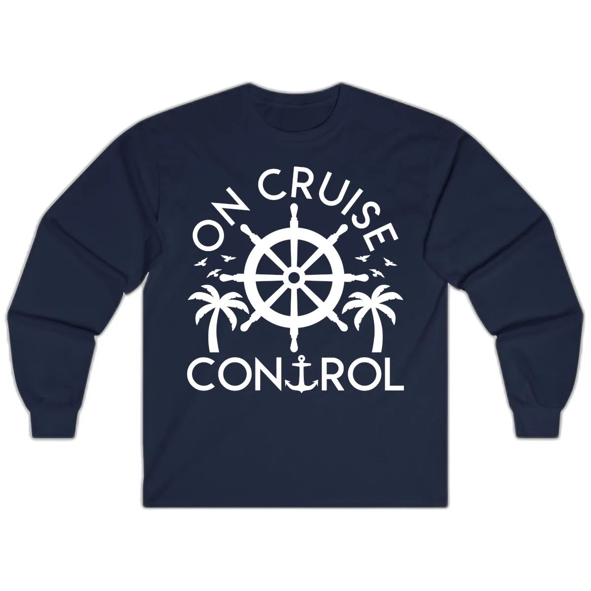 On Cruise Control Long Sleeve in Navy
