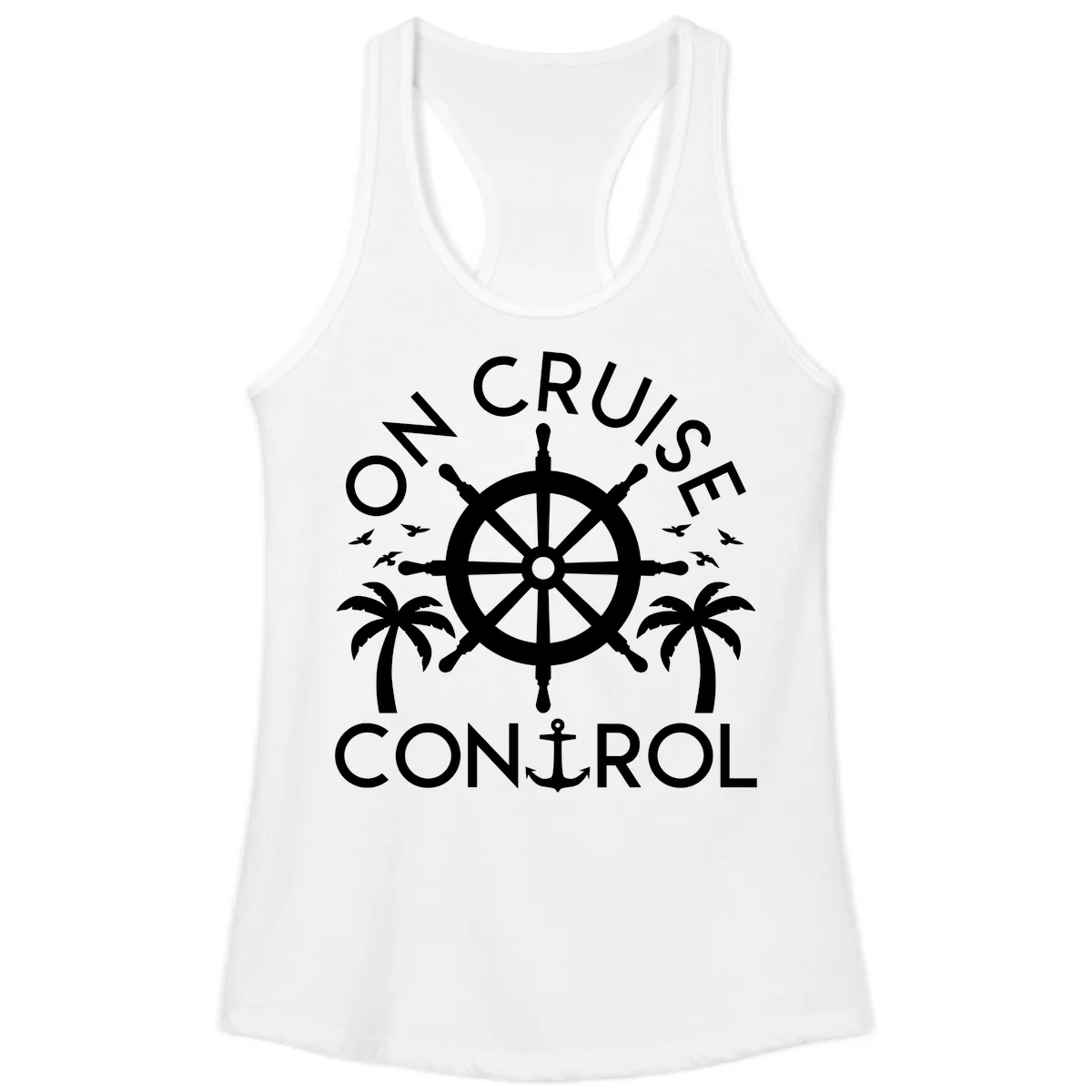 On Cruise Control Ladies Tank in White