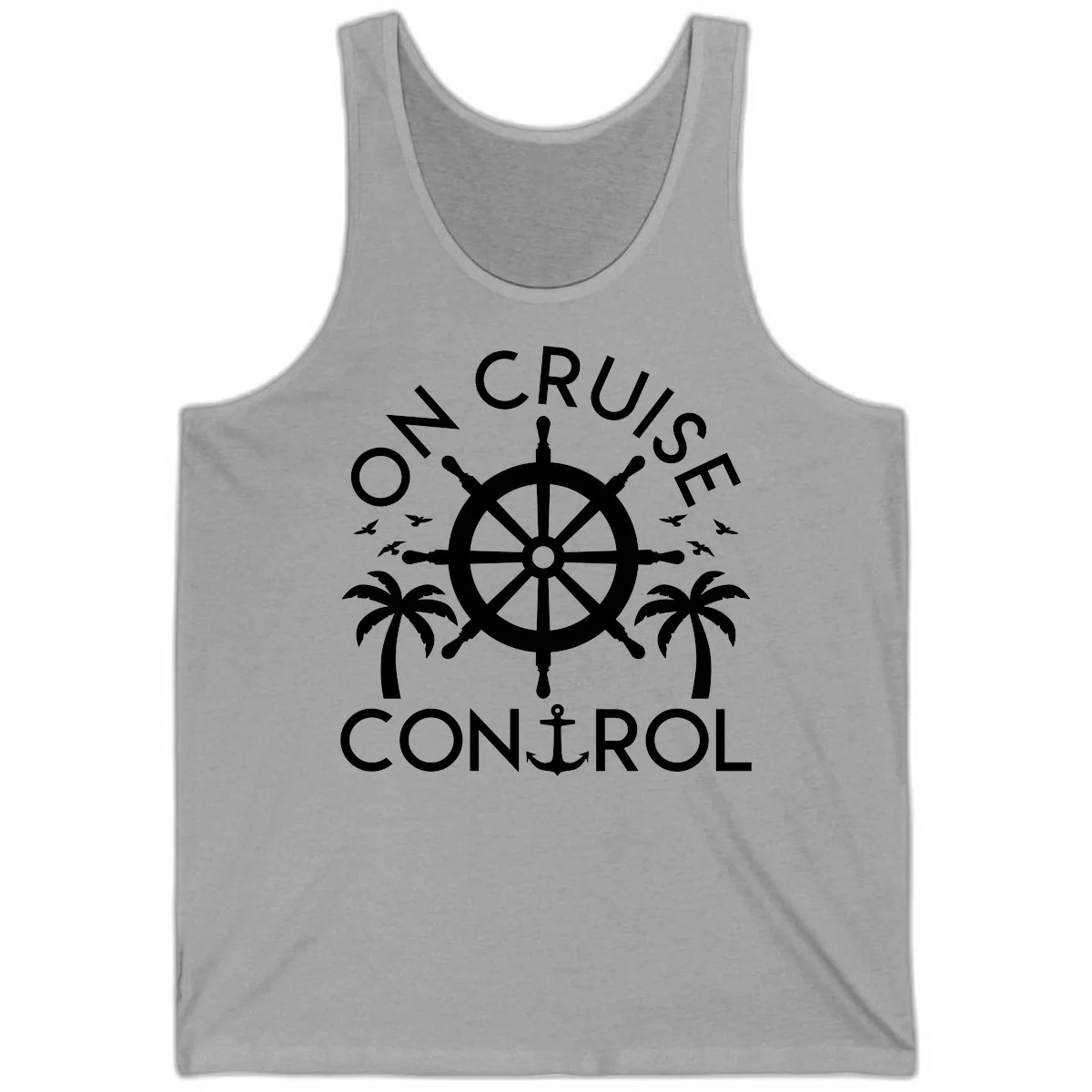 On Cruise Control Tank in Athletic Heather