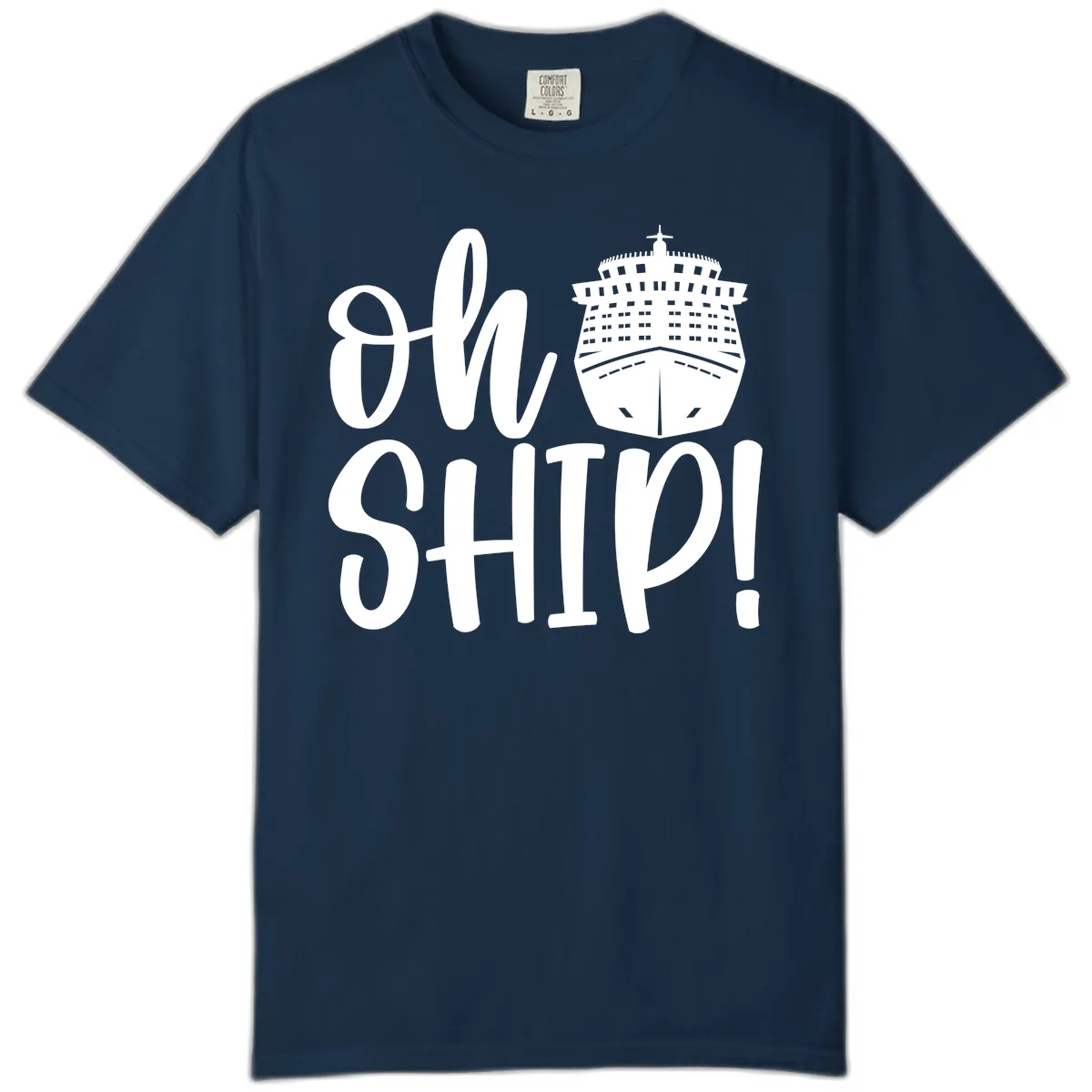 Ow Ship Cruise Design Comfort Color in True Navy