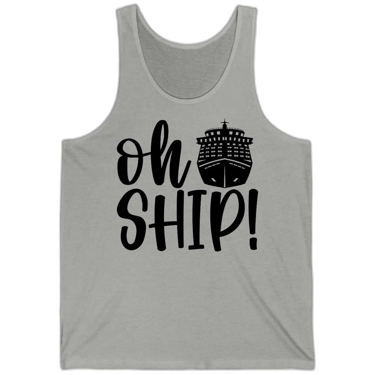 Ow Ship Cruise Design Tank in Athletic Heather