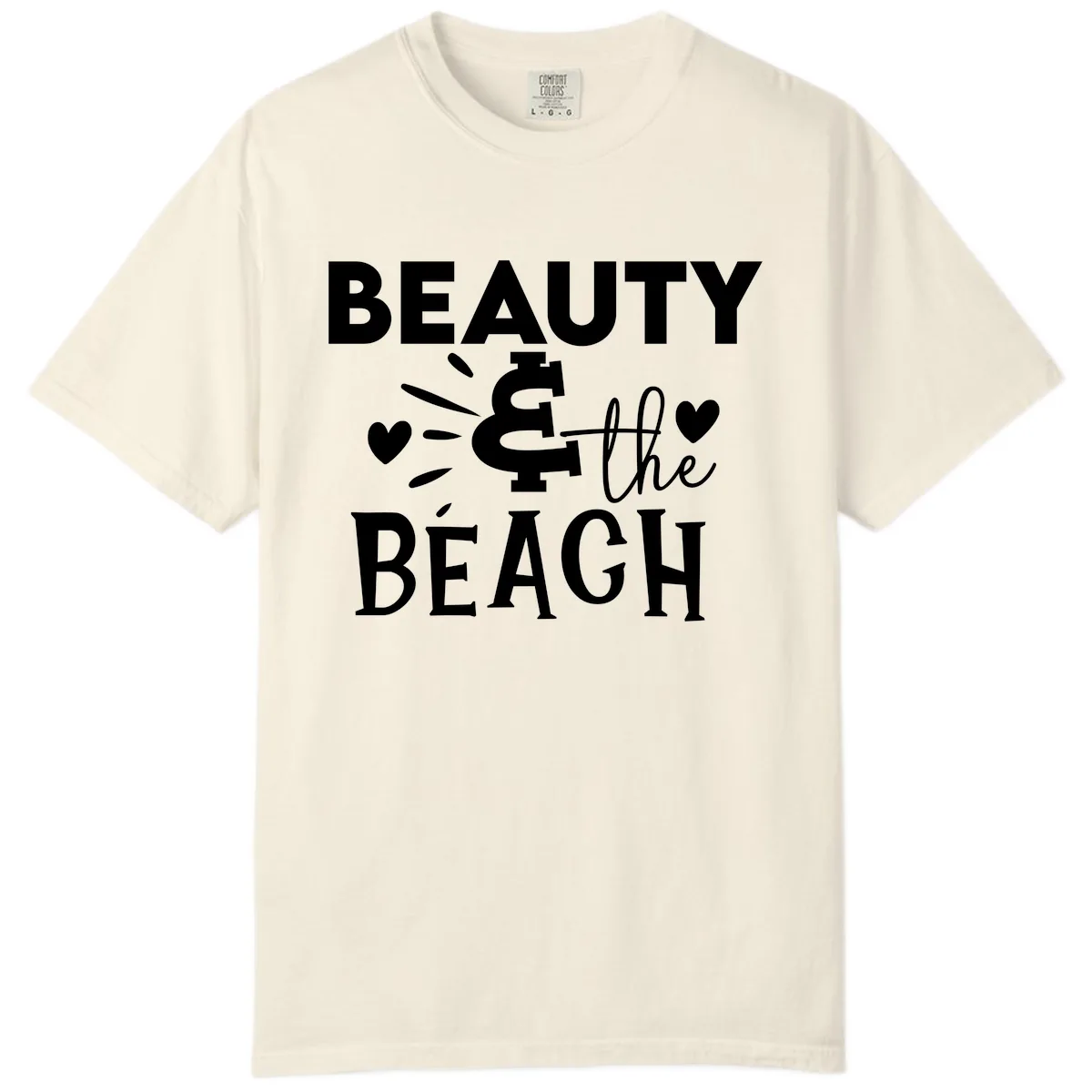 Beauty & The Beach Comfort Color in Ivory