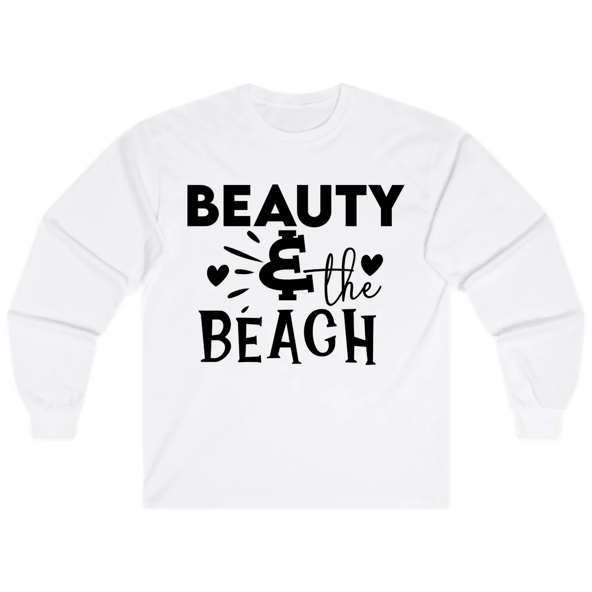 Beauty & The Beach Long Sleeve in White