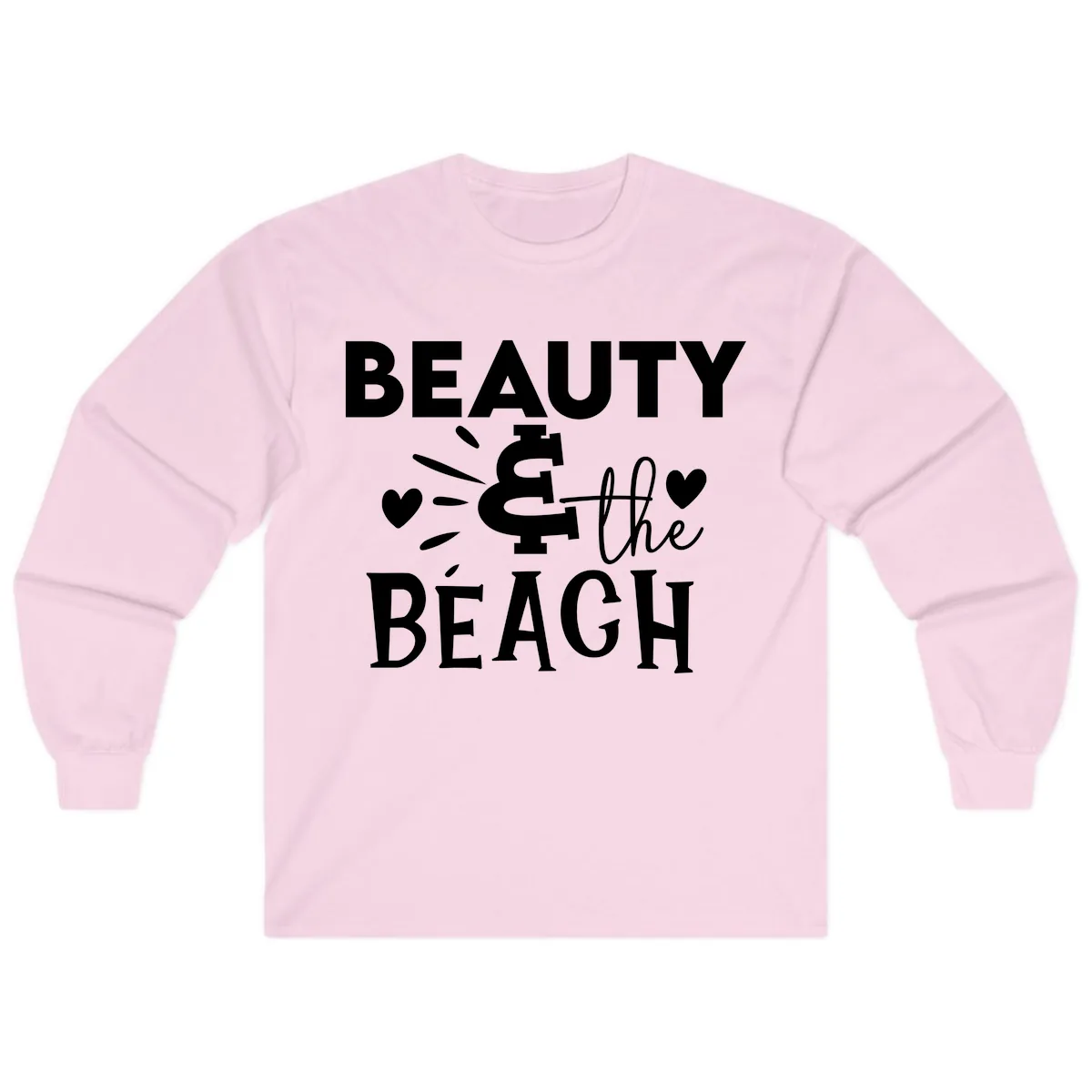 Beauty & The Beach Long Sleeve in Light Pink