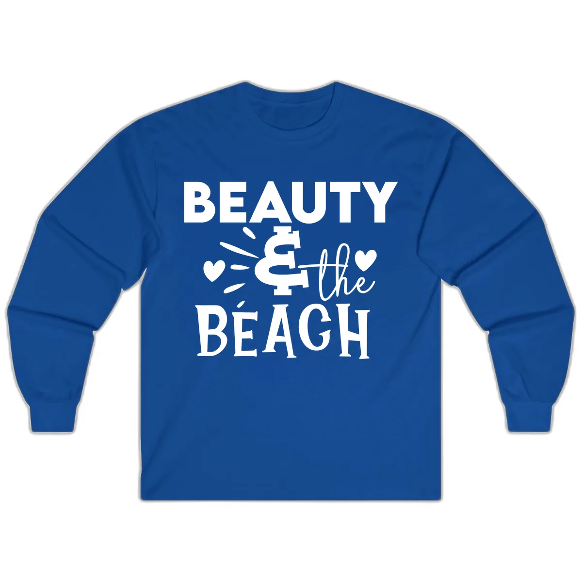 Beauty & The Beach Long Sleeve in Royal