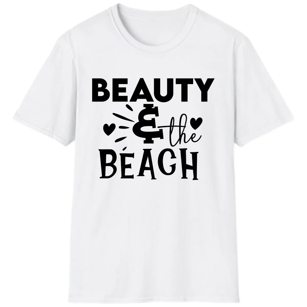 Beauty & The Beach T-Shirt in White