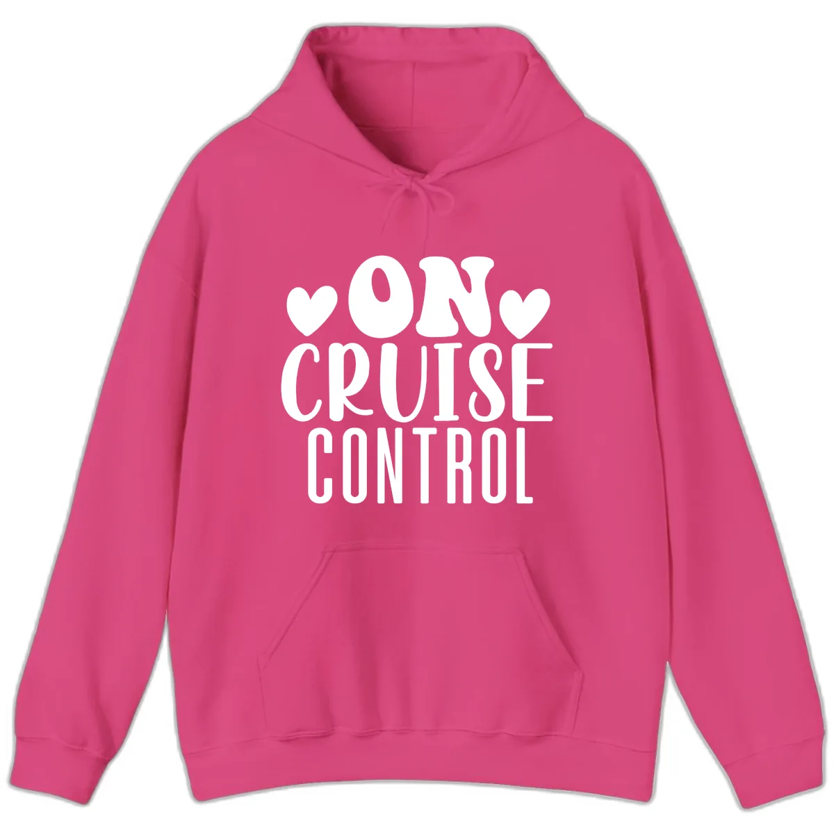 On Cruise Control Hoodie in Heliconia