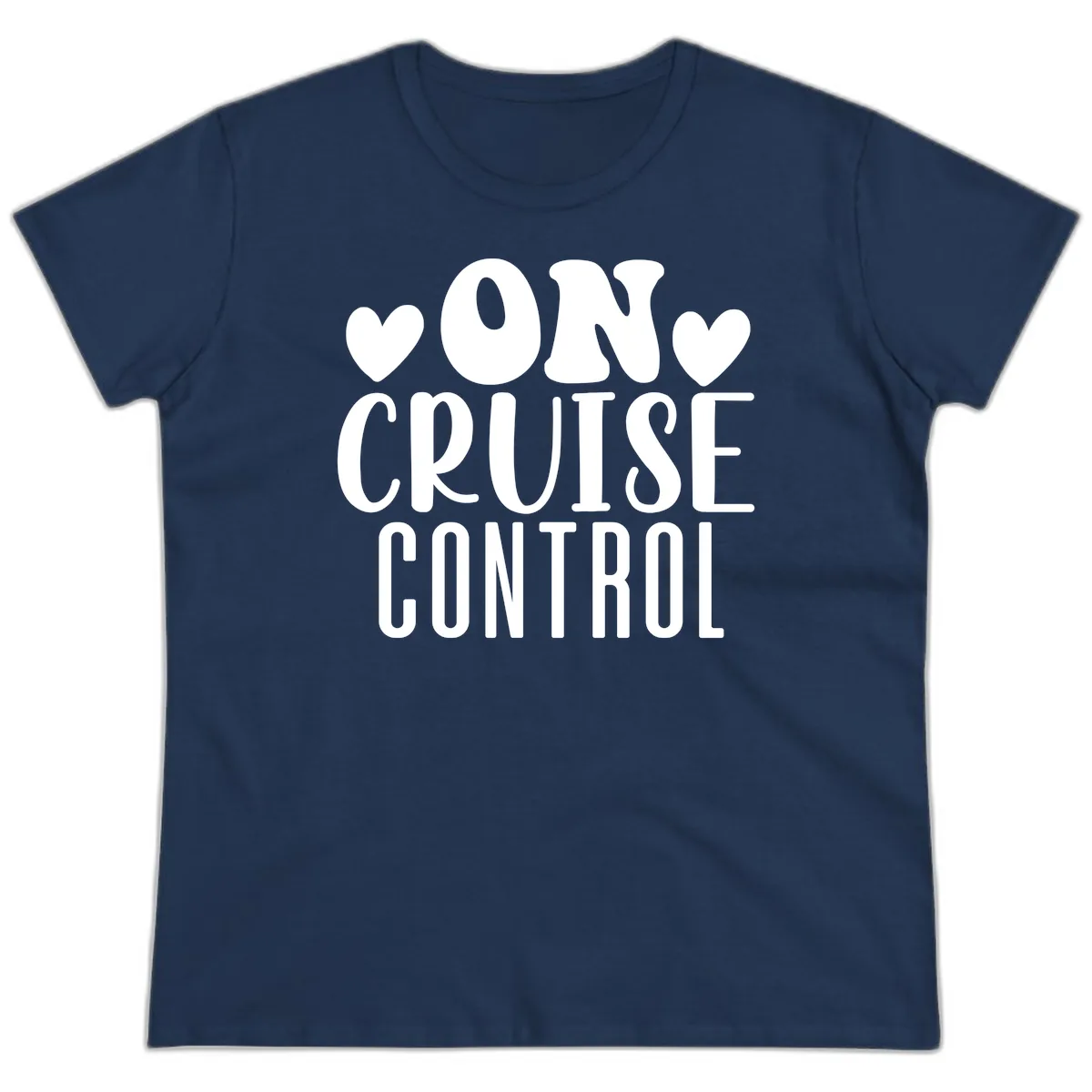 On Cruise Control Ladies Tee in Navy