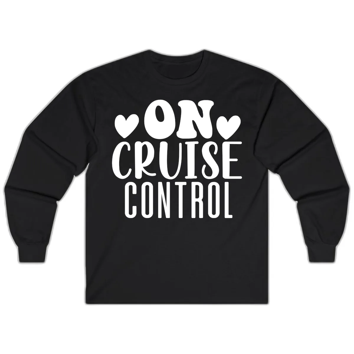 On Cruise Control Long Sleeve in Black