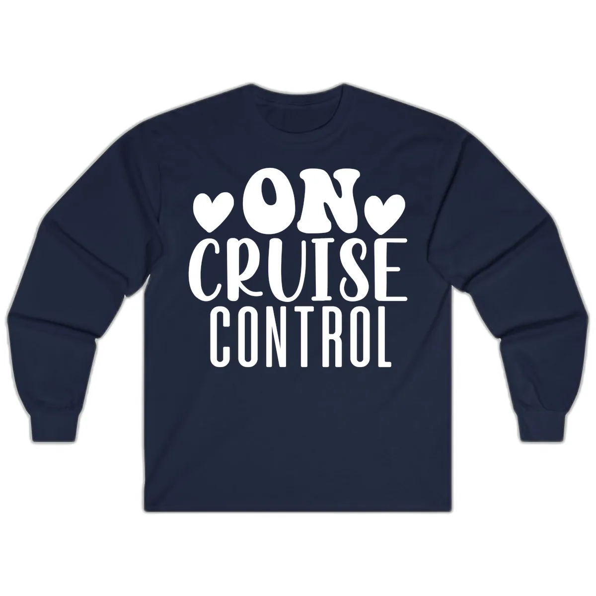 On Cruise Control Long Sleeve in Navy