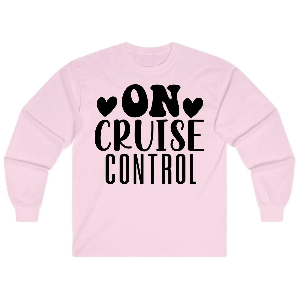 On Cruise Control Long Sleeve in Light Pink