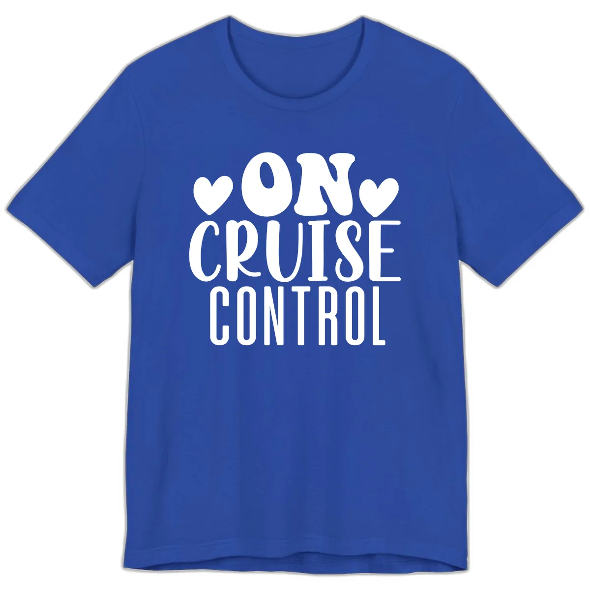On Cruise Control Premium T-Shirt in True Royal