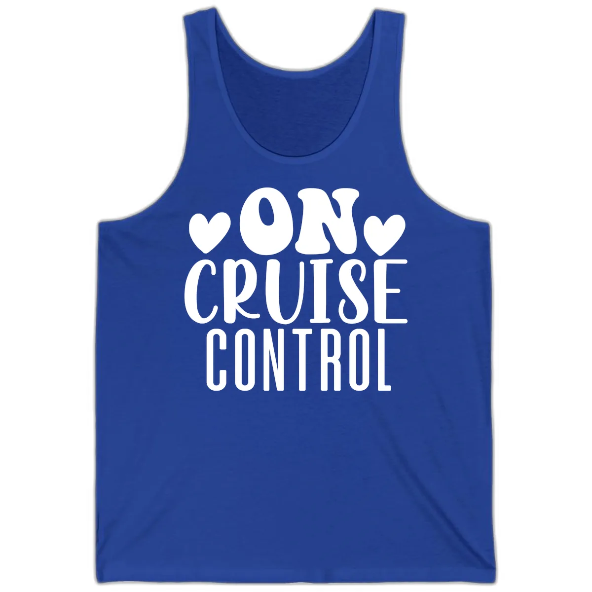 On Cruise Control Tank in True Royal