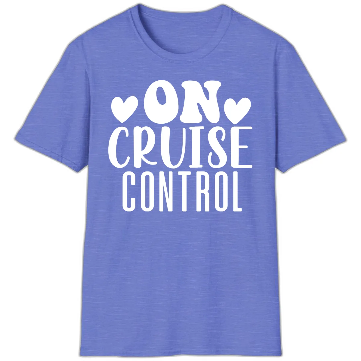 On Cruise Control T-Shirt in Heather Royal